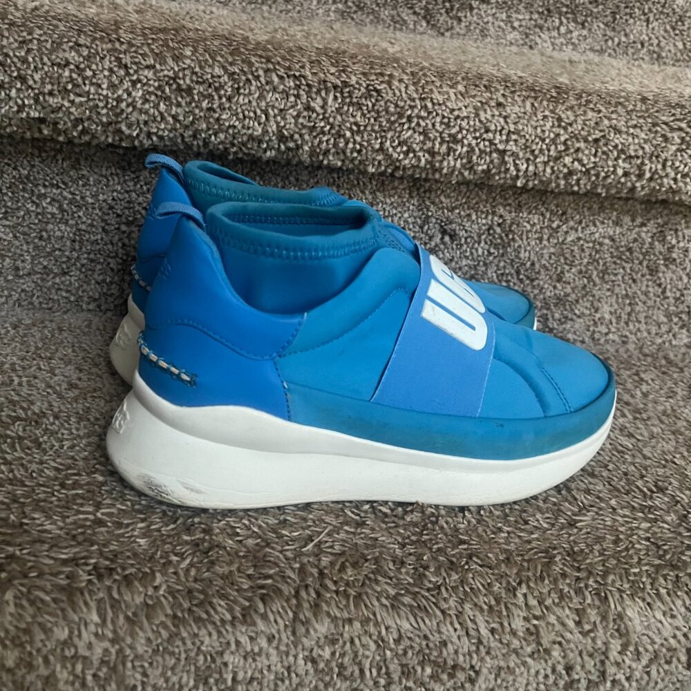 Ugg Women's Blue Sock Sneakers.